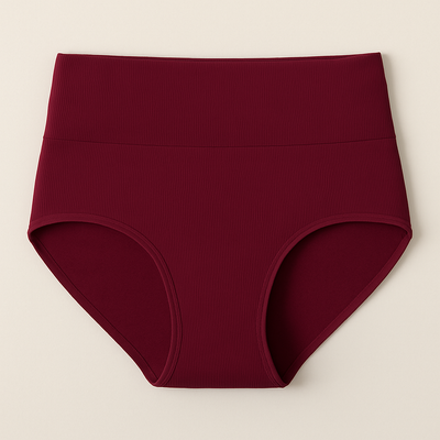 5x High Waist Cotton Briefs