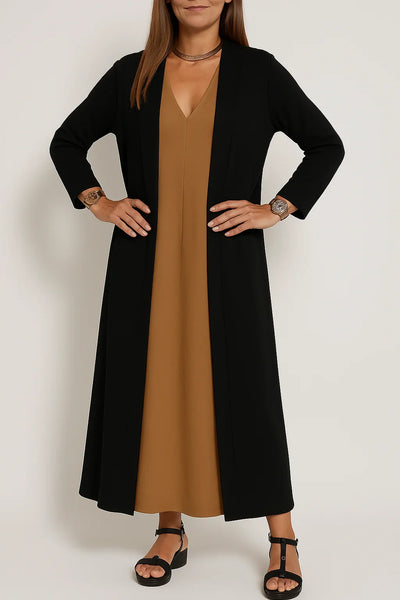 Seraphina Elegant Dress+ FREE Cardigan