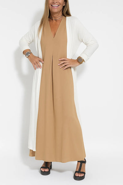 Seraphina Elegant Dress+ FREE Cardigan