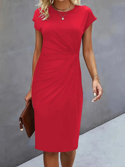 Adelina | Round Neck Dress