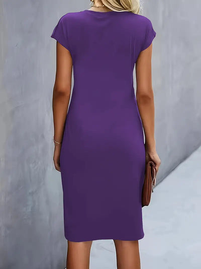 Adelina | Round Neck Dress