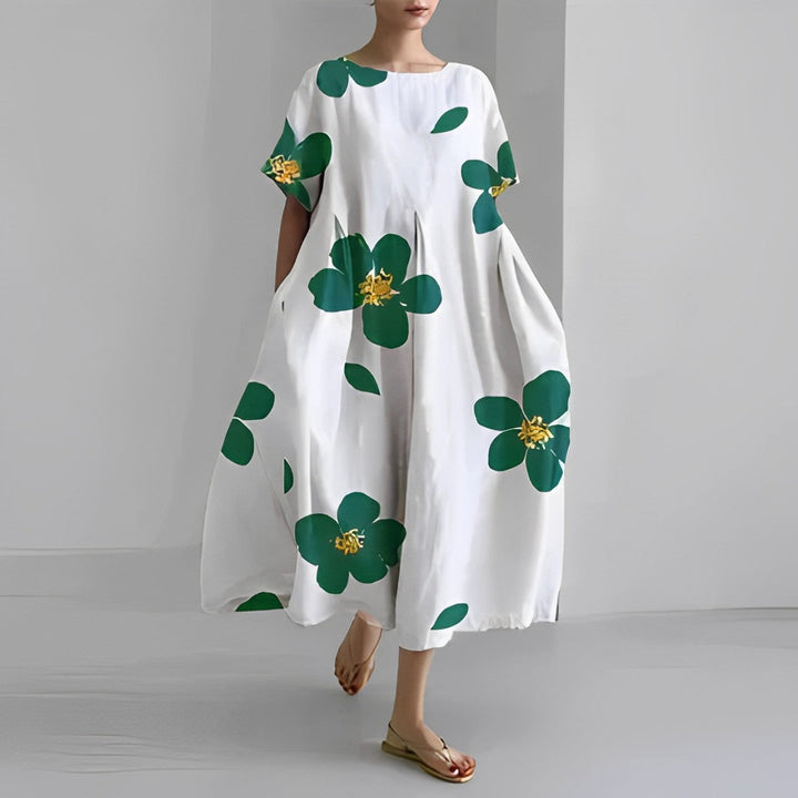 Rosamund | Bohemian Floral Print Dress