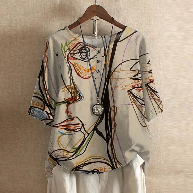 Isadora | Vintage Femininity Blouse