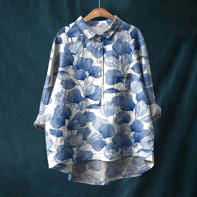 Estelle™ | Fresh Floral Midi Shirt
