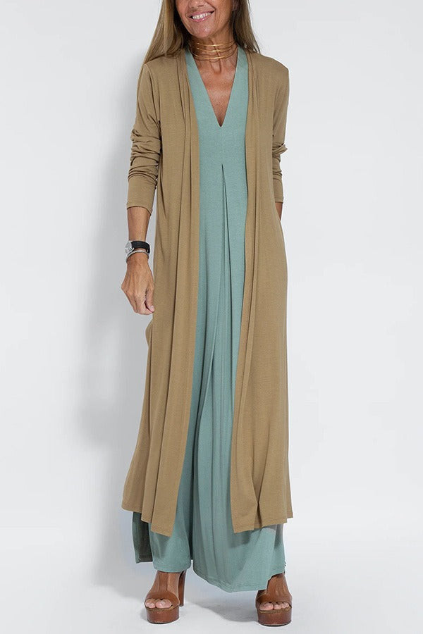 Seraphina Elegant Dress+ FREE Cardigan