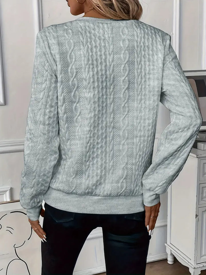 Iris | Zip-Front Knit Jumper