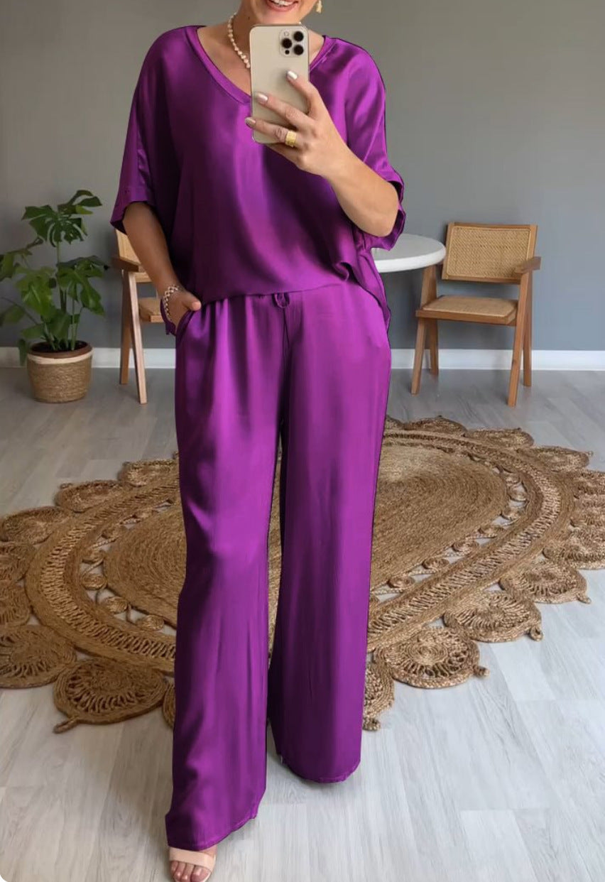 Leona – Flowy Elegance Two-Piece Set