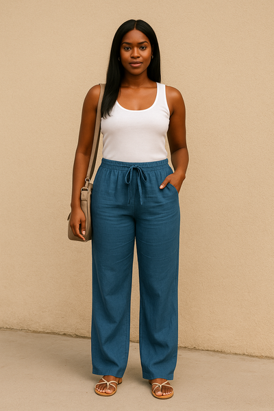 Soleil™ | Linen Wide Pants