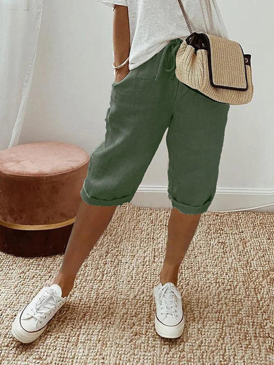 Indigo Rae™ - Linen and Cotton Shorts