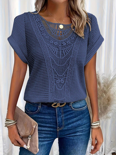 Isabelle™ | Textured Knitted Top