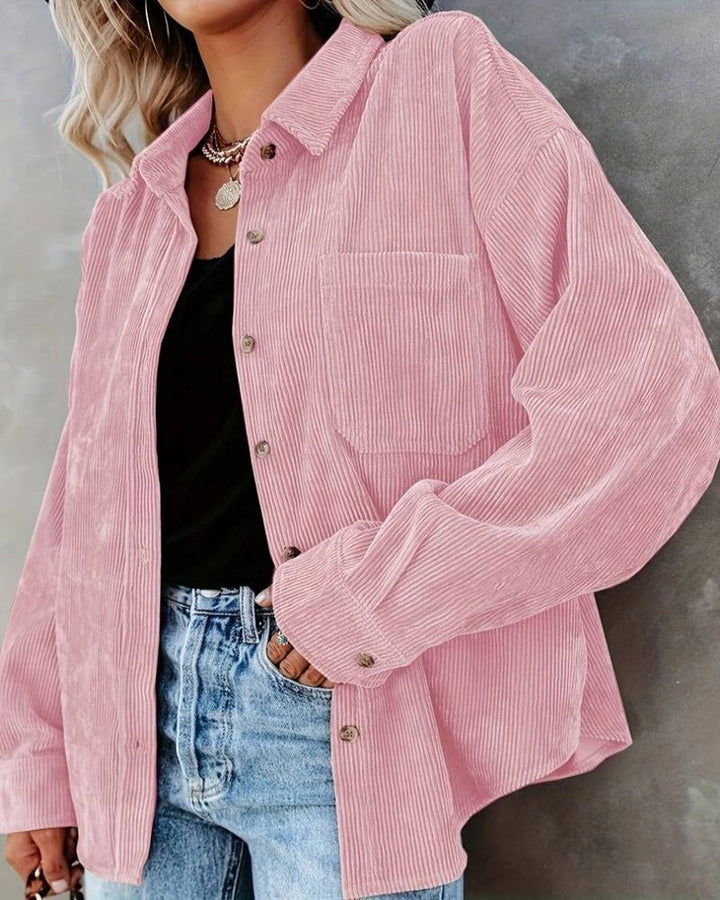 Odette | Vintage Velvet Shirt