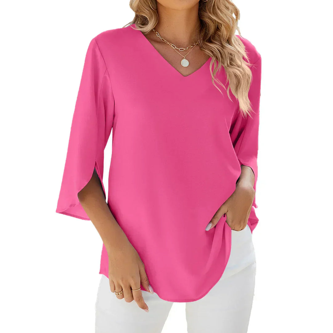 Naomi | V-Neck Blouse
