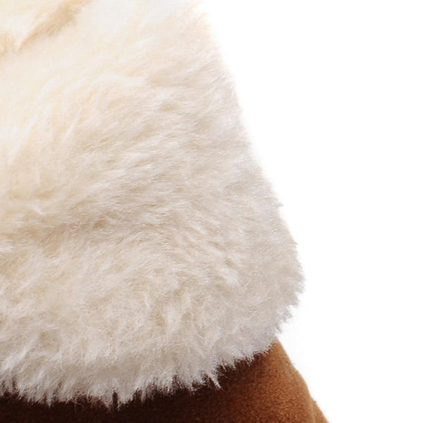 Sable | Fur-Lined Wedge Winter Boots