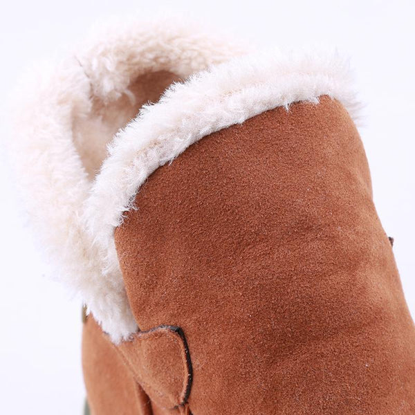Sable | Fur-Lined Wedge Winter Boots