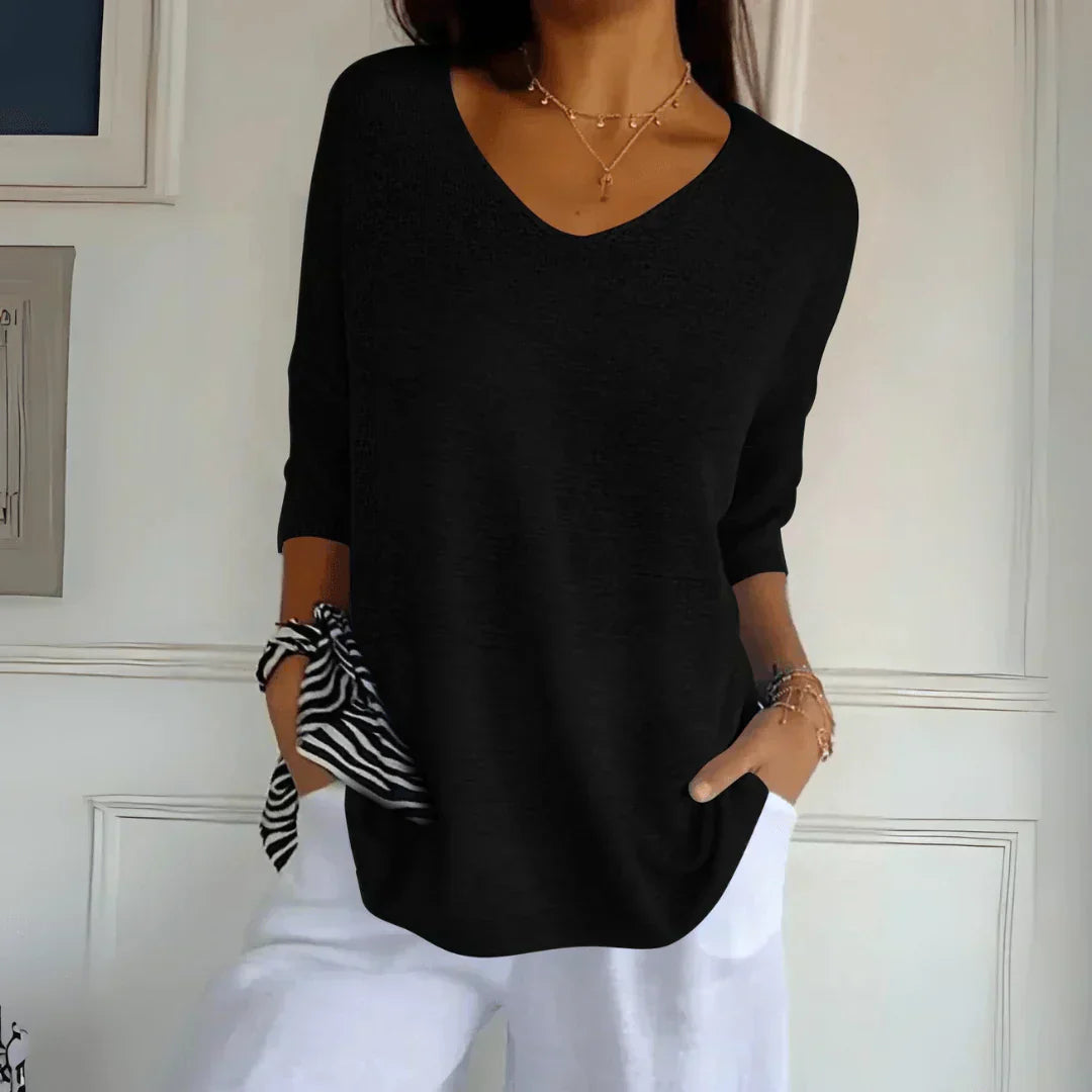 Hazel | Classic Knitted Top