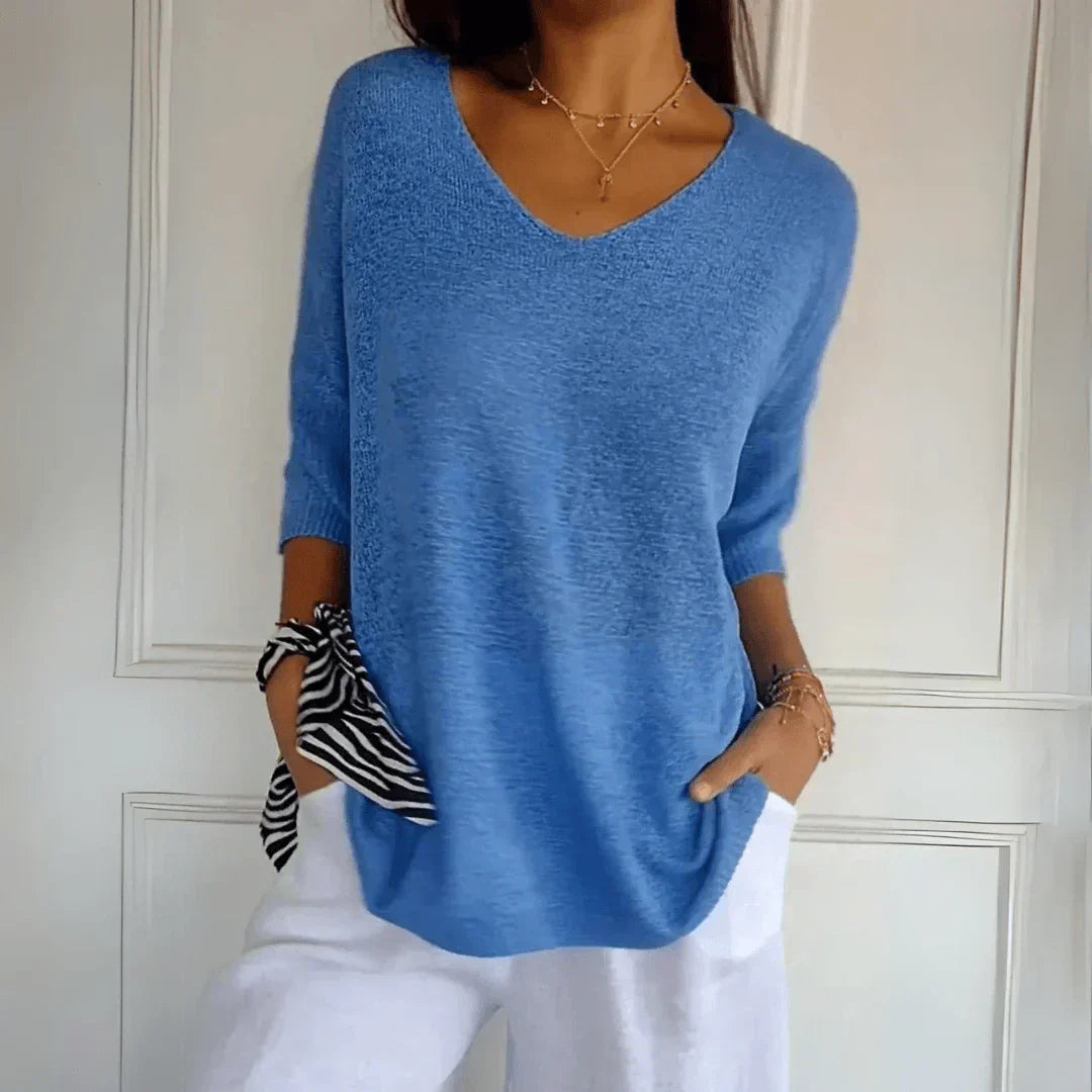 Hazel | Classic Knitted Top