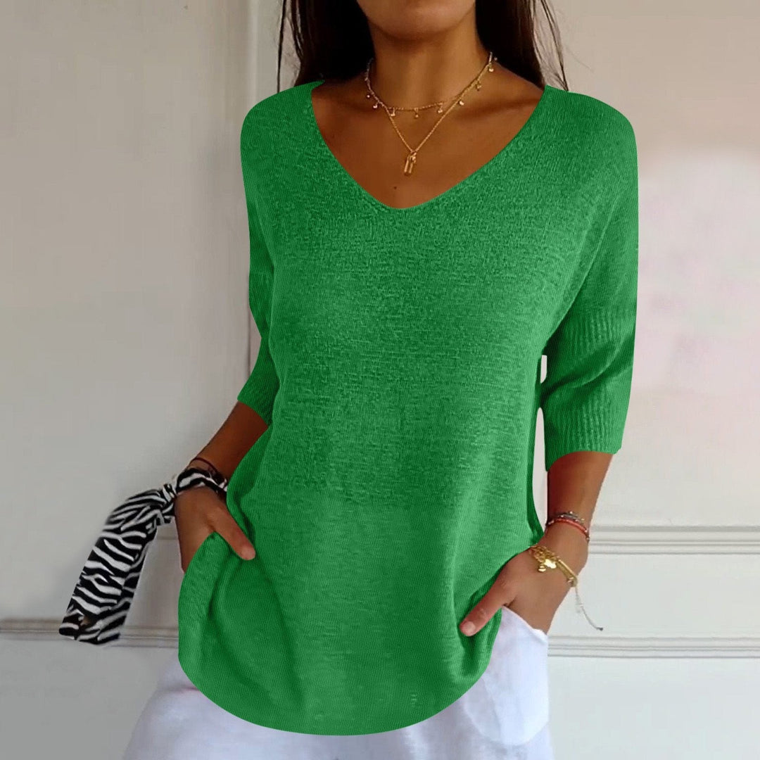 Hazel | Classic Knitted Top