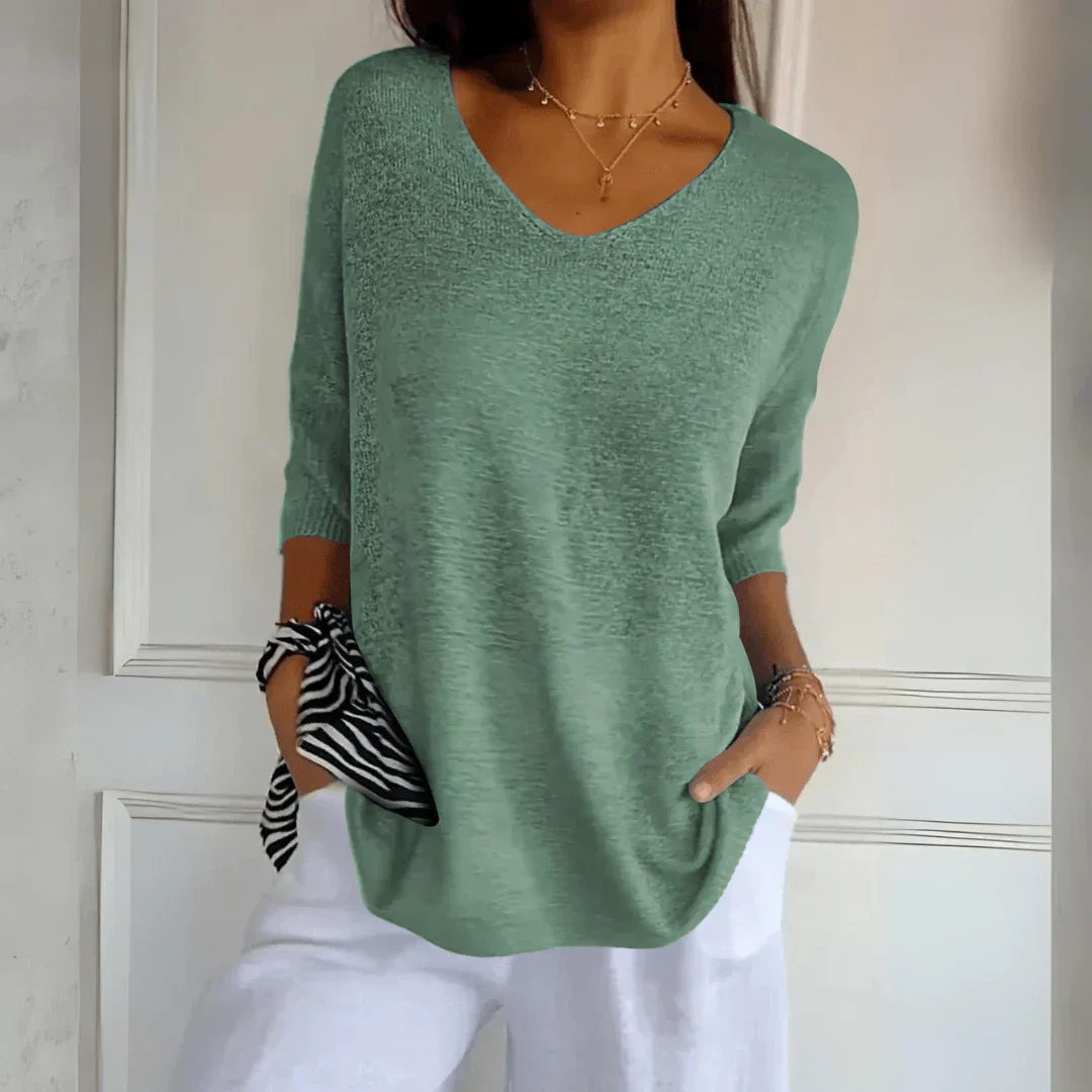 Hazel | Classic Knitted Top