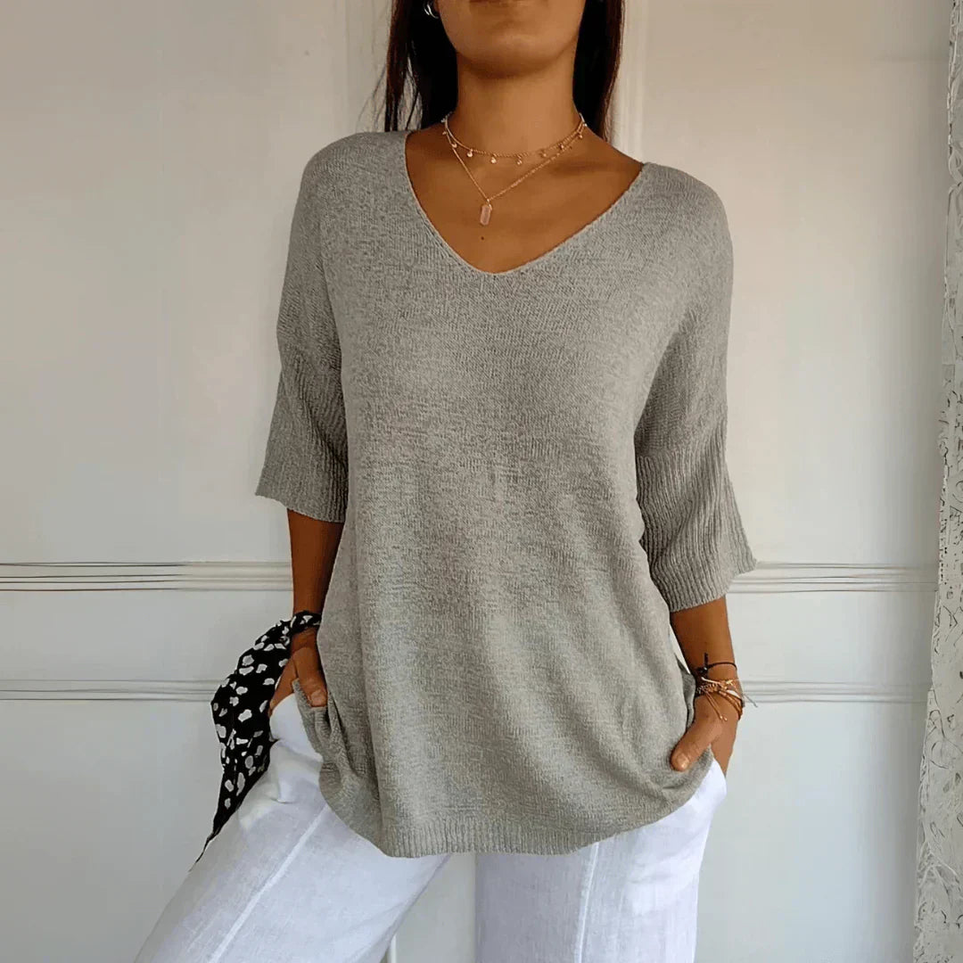 Hazel | Classic Knitted Top