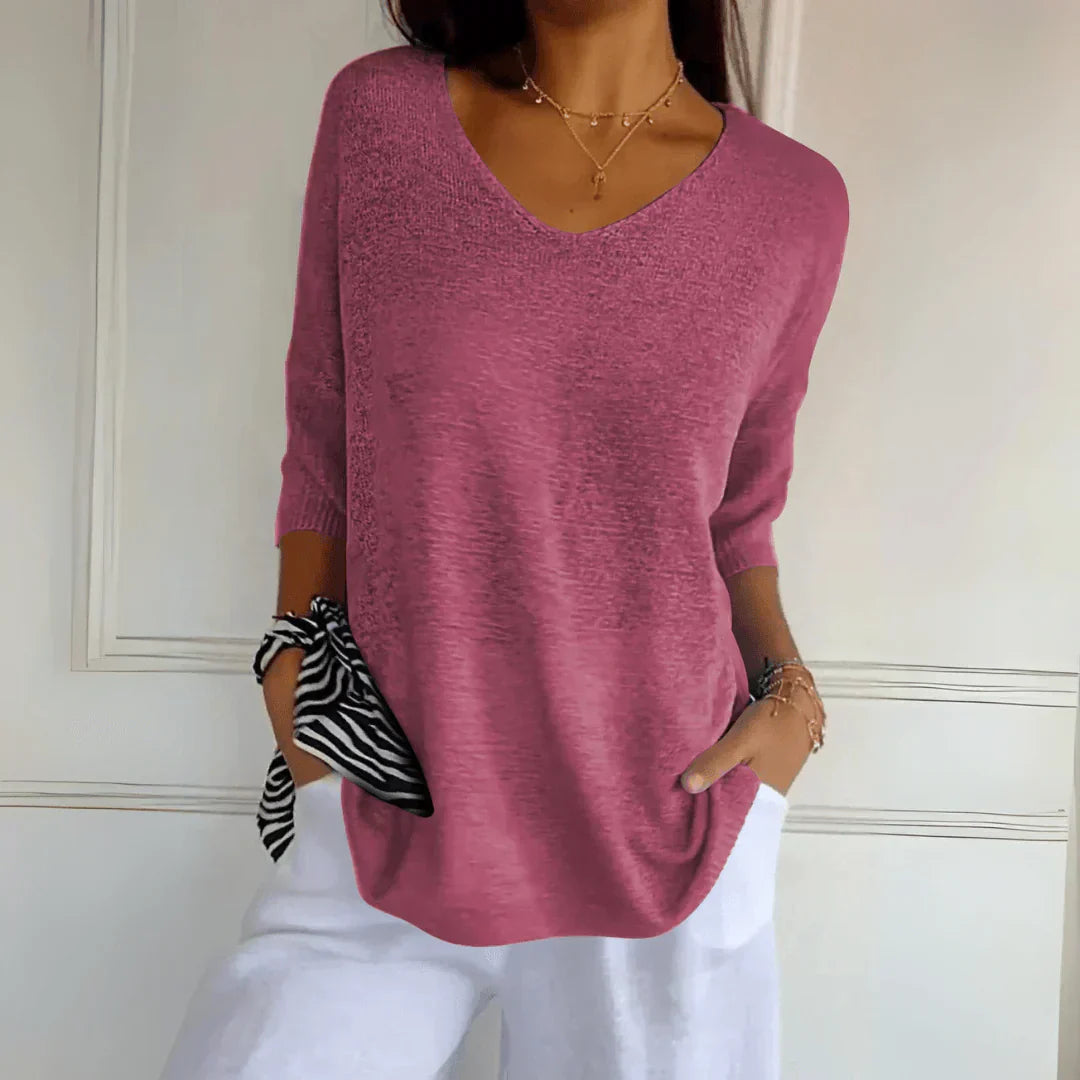Hazel | Classic Knitted Top