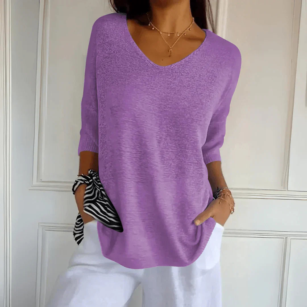 Hazel | Classic Knitted Top