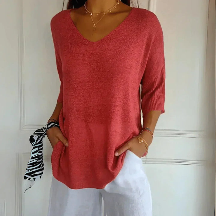 Hazel | Classic Knitted Top