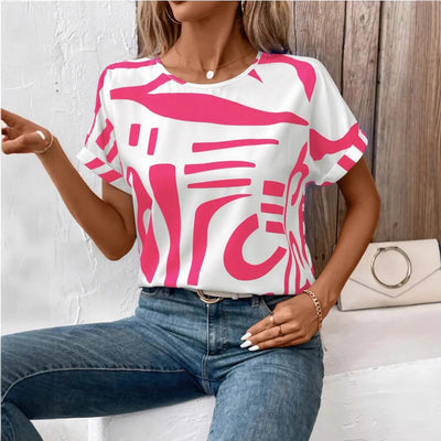 Sienna Rae | Modern Print Comfort Top
