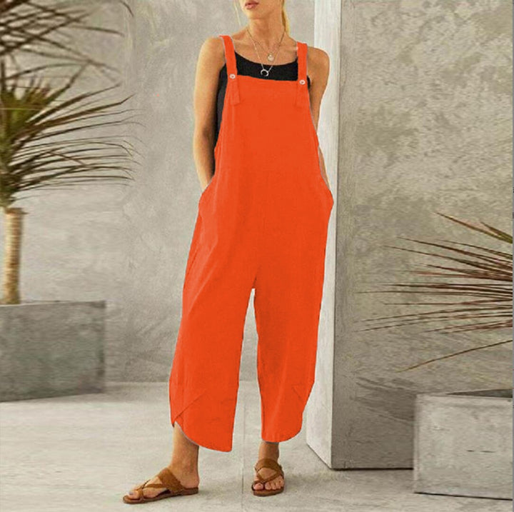flavia adjustable strap wide leg jumpsuit - product image 12