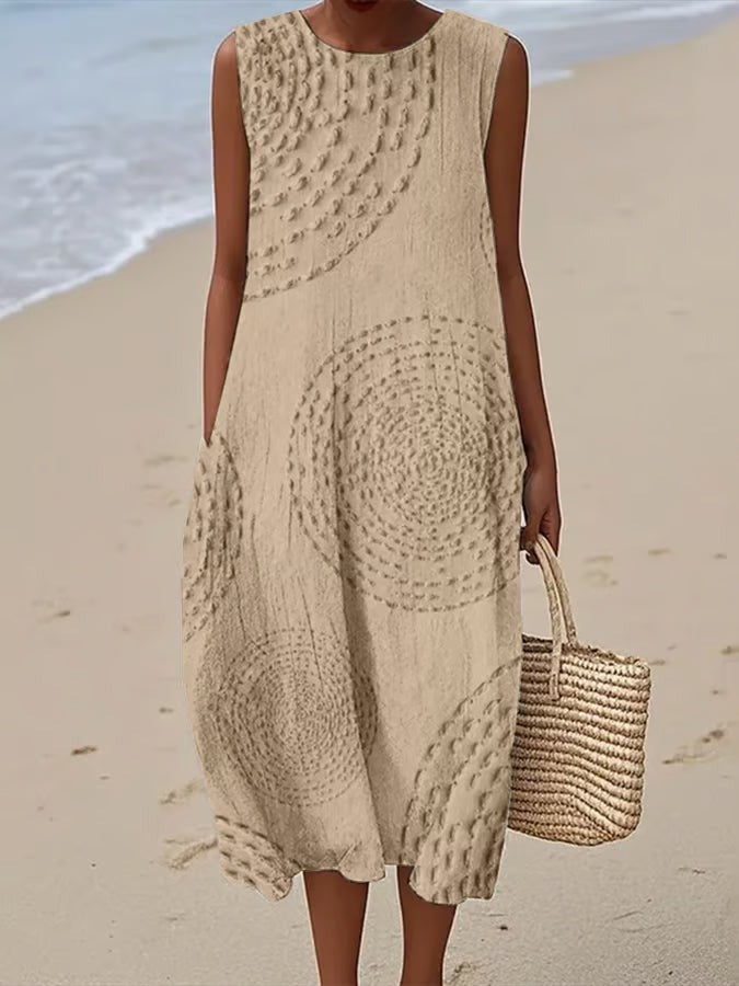 Ashleigh | Sleeveless Textured Maxi Dress - product image 5