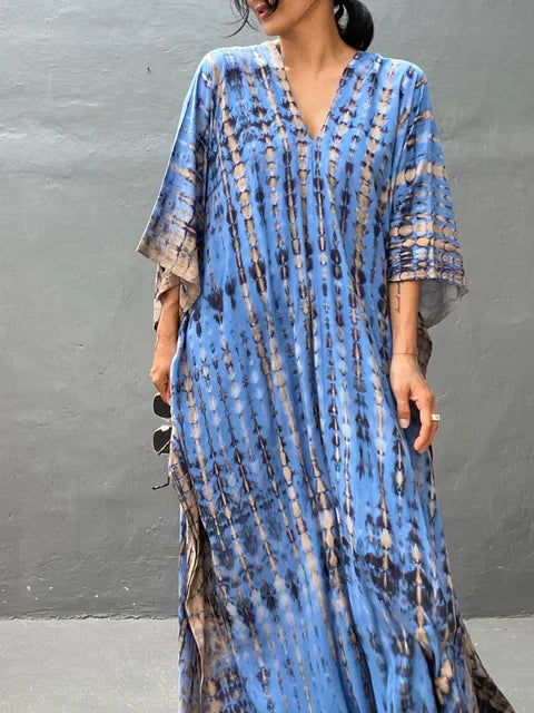 Emmeline caftan maxi summer dress, second view
