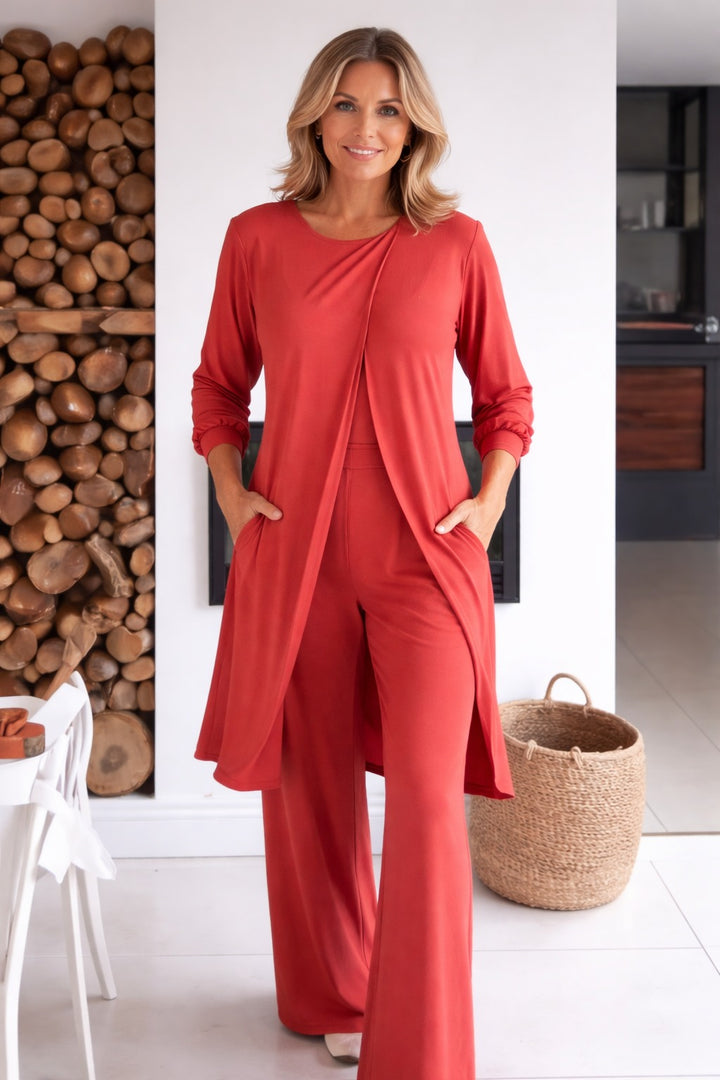 Emmeline | Long Sleeve Wide Leg Lounge Set - product image 1