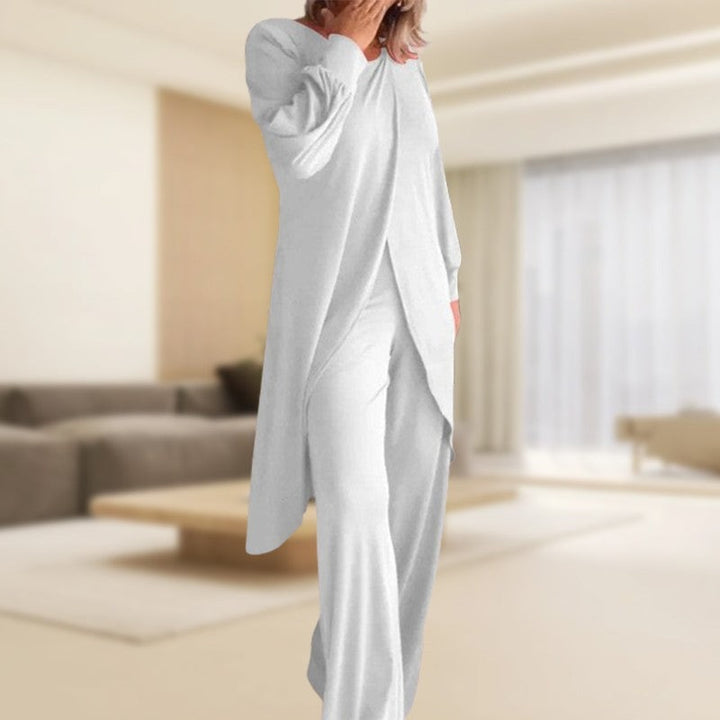 Emmeline | Long Sleeve Wide Leg Lounge Set - product image 2