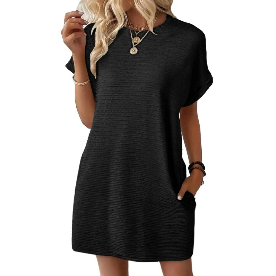 Araminta | Oversized Pocket T-Shirt Mini Dress - product image 9
