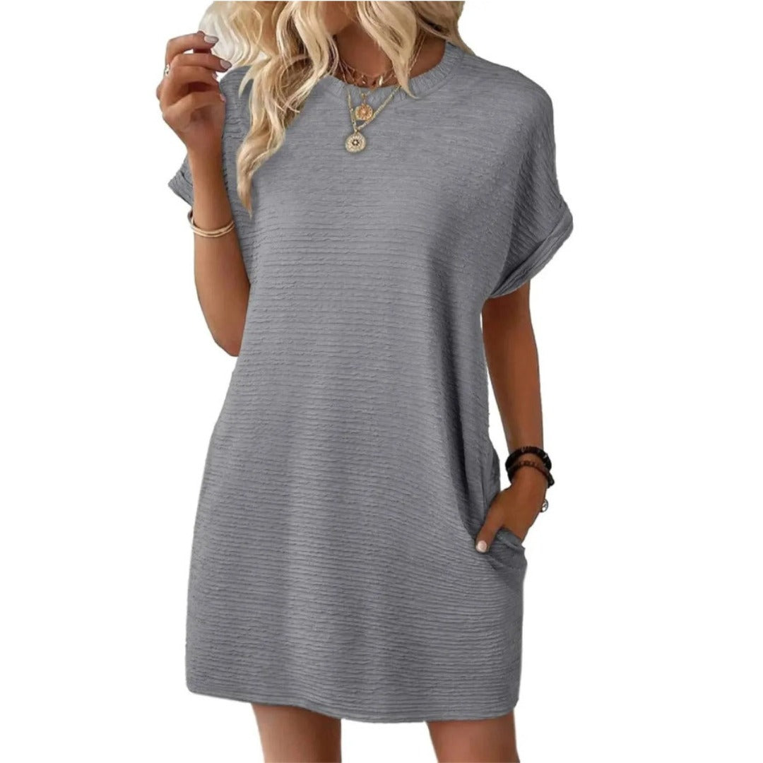 Araminta | Oversized Pocket T-Shirt Mini Dress - product image 10