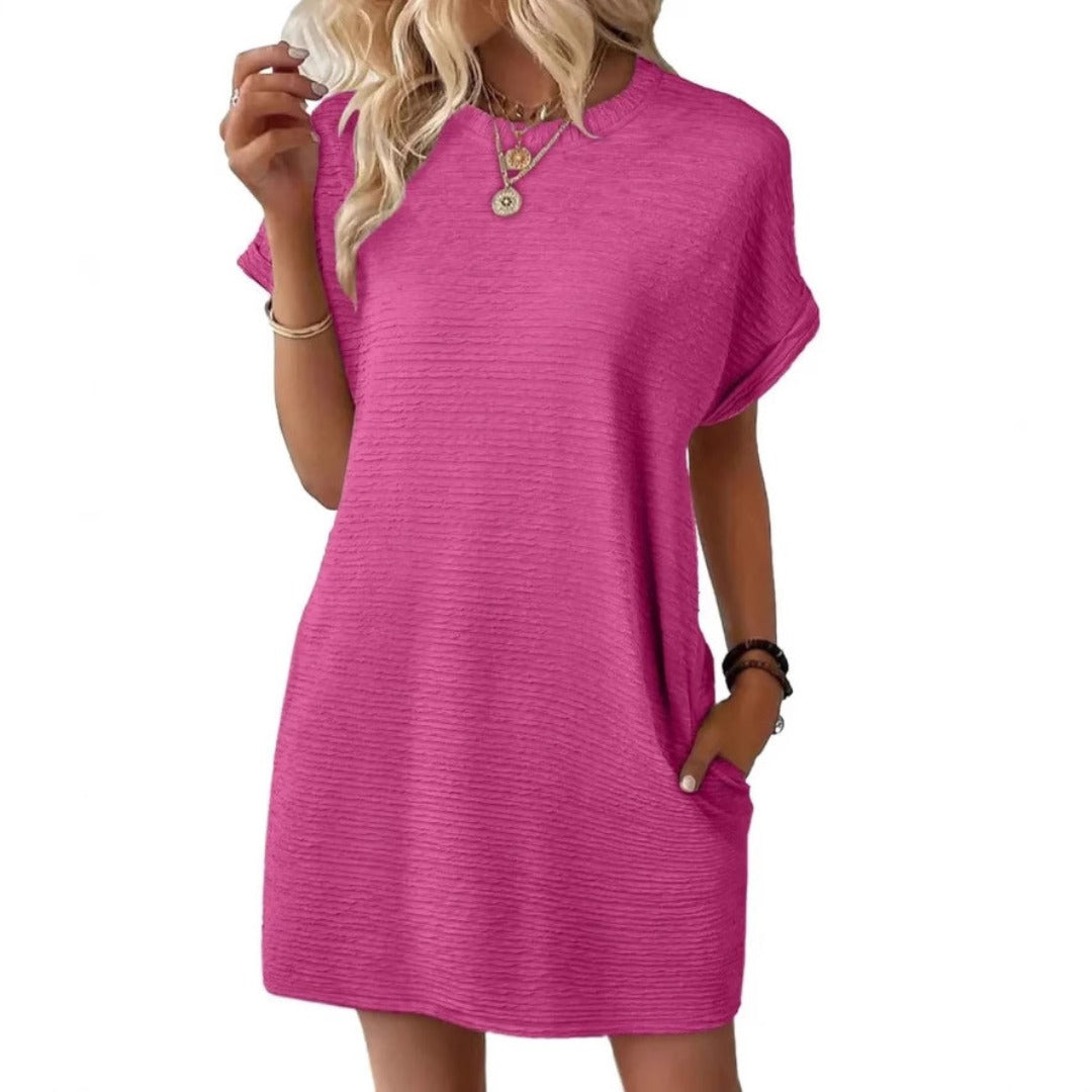 Honorine | Round Neck T-Shirt Mini Dress - product image 1