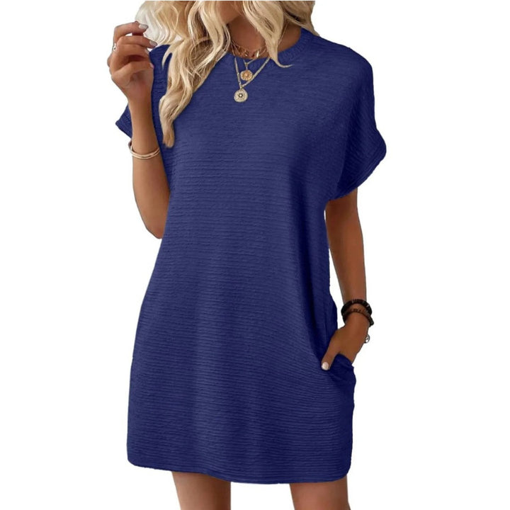 Honorine | Round Neck T-Shirt Mini Dress - product image 4