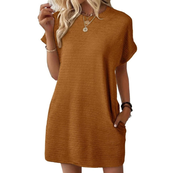 Honorine | Round Neck T-Shirt Mini Dress - product image 6