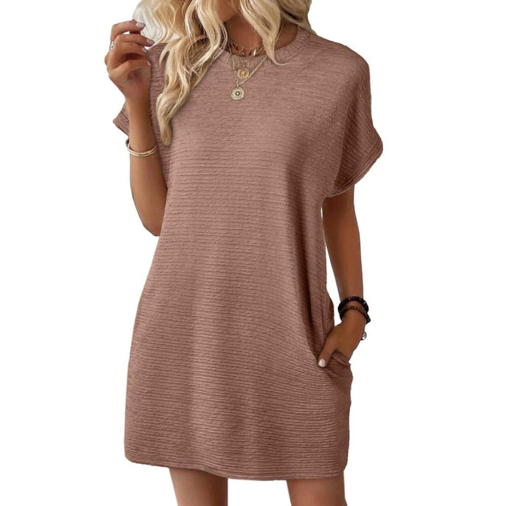 Honorine | Round Neck T-Shirt Mini Dress - product image 8