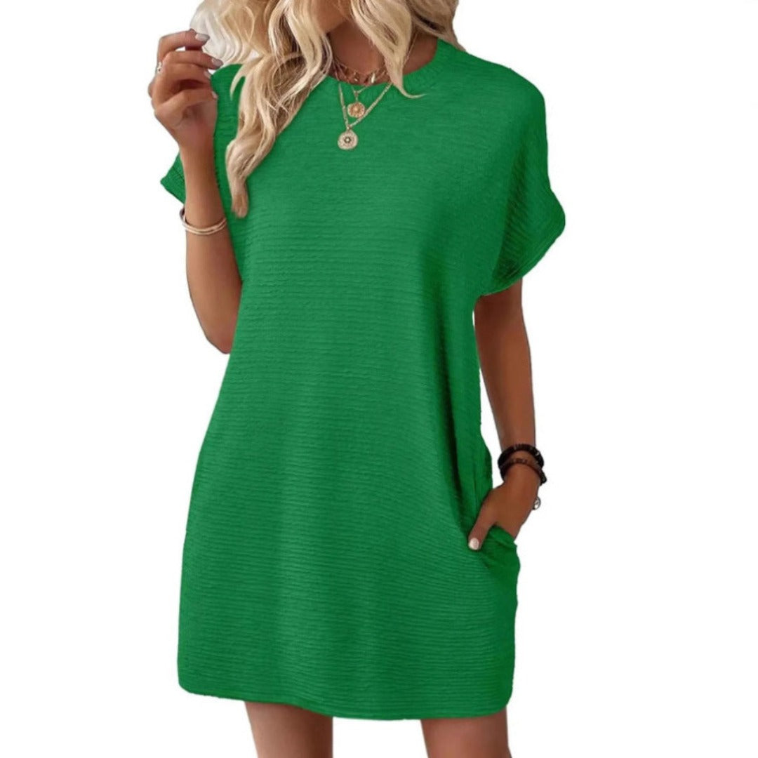 honorine round neck t shirt mini dress - product image 12