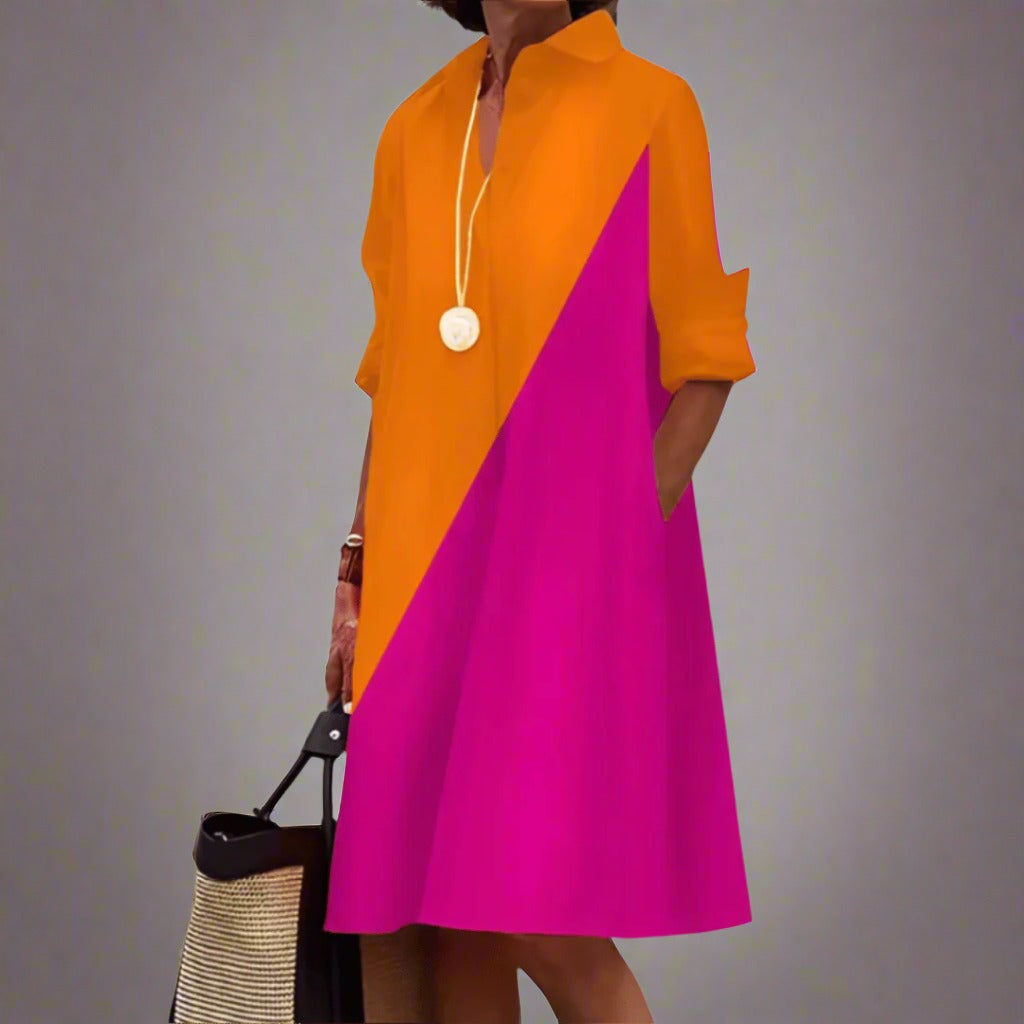 Ginevra | Short Sleeve Polo Midi Dress - product image 4
