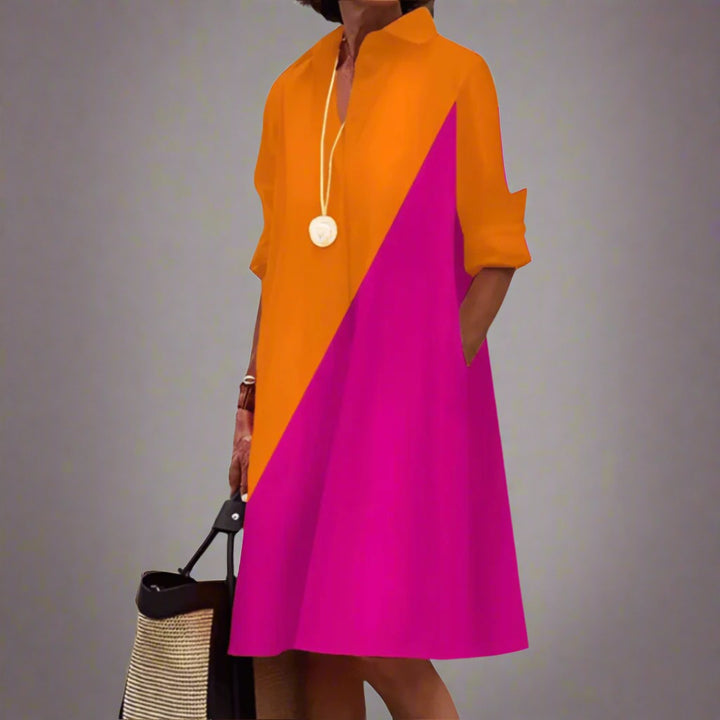 Ginevra | Short Sleeve Polo Midi Dress - product image 4