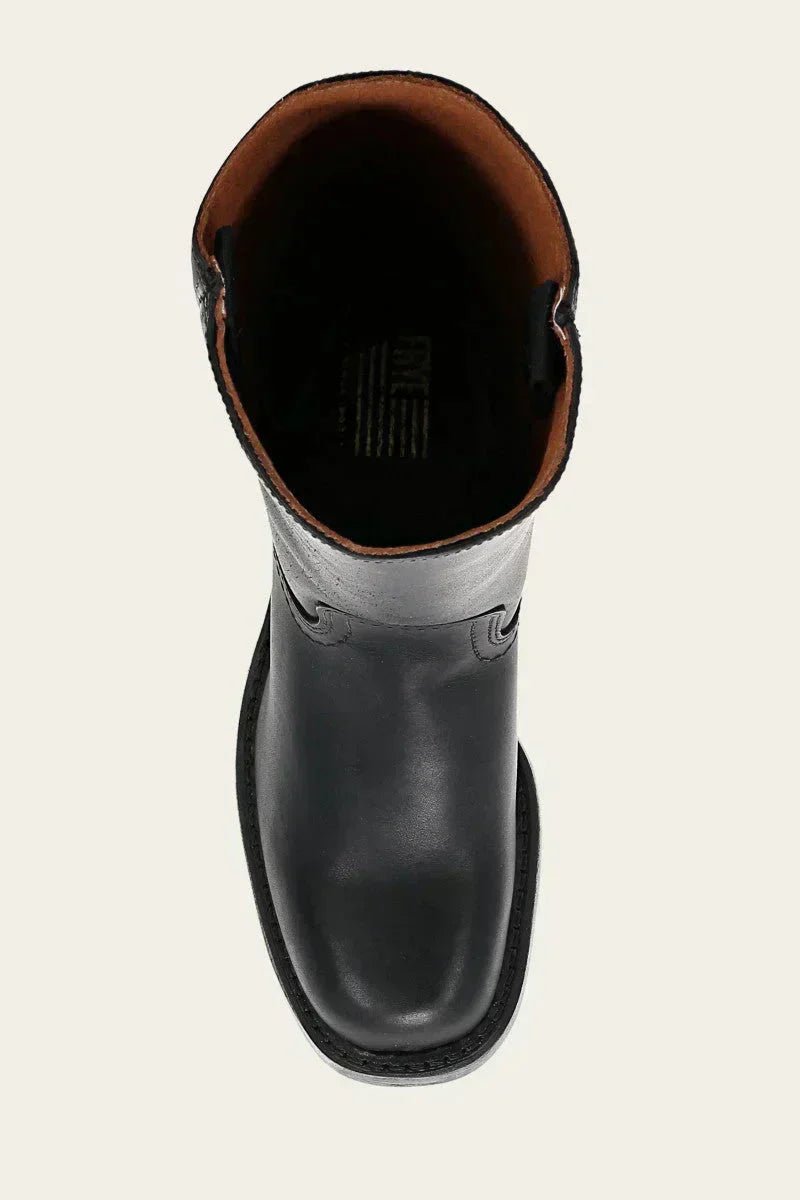 Zoe | Knee-High Leather Block-Heel Boots