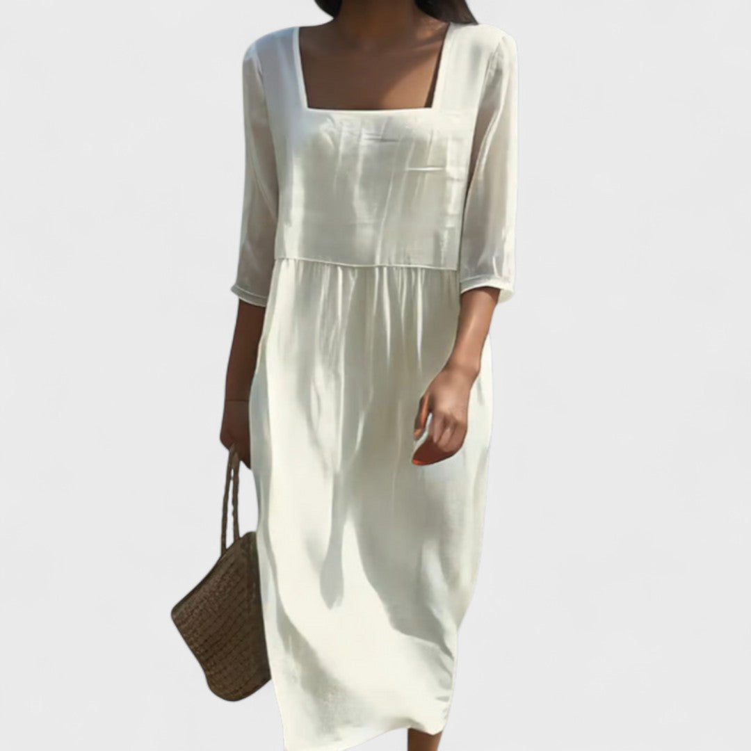 Clementine front panel dress, alternate view
