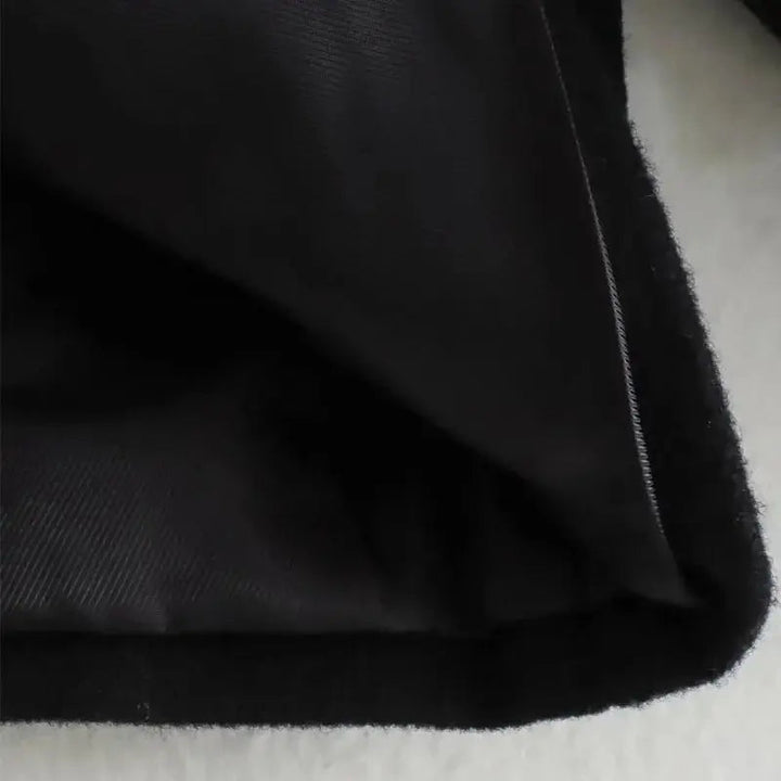 Leonie cropped bomber jacket button front, alternate view