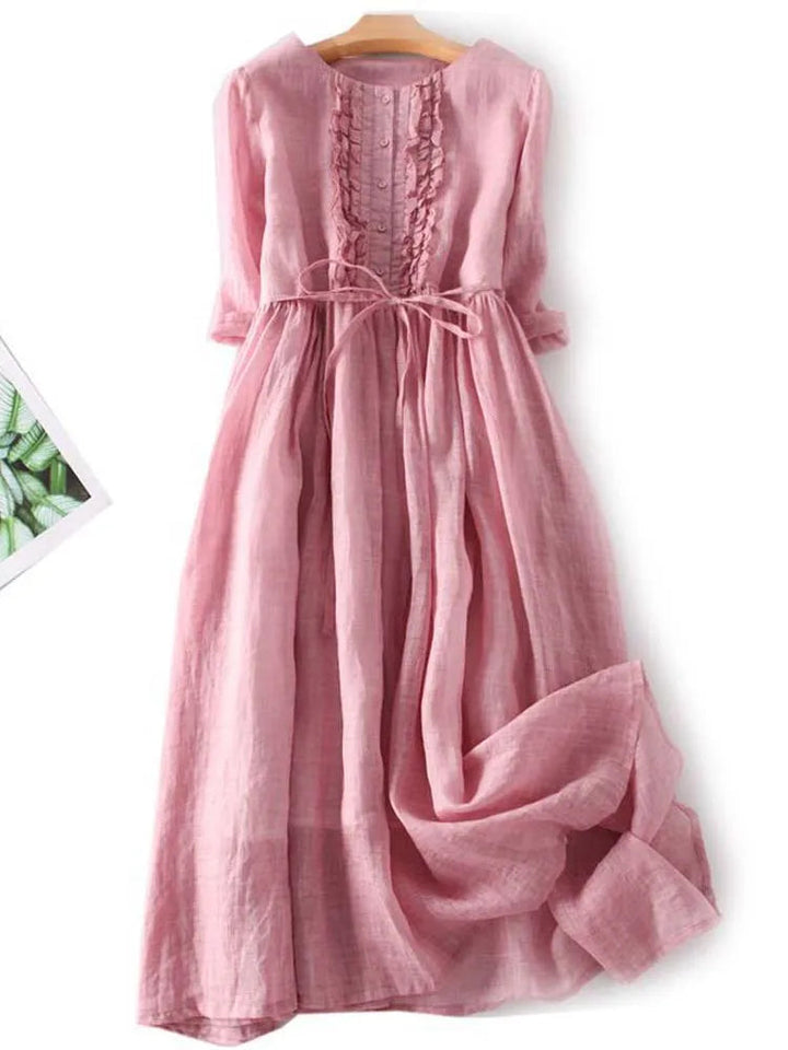 Solveig vintage inspired dress, alternate view