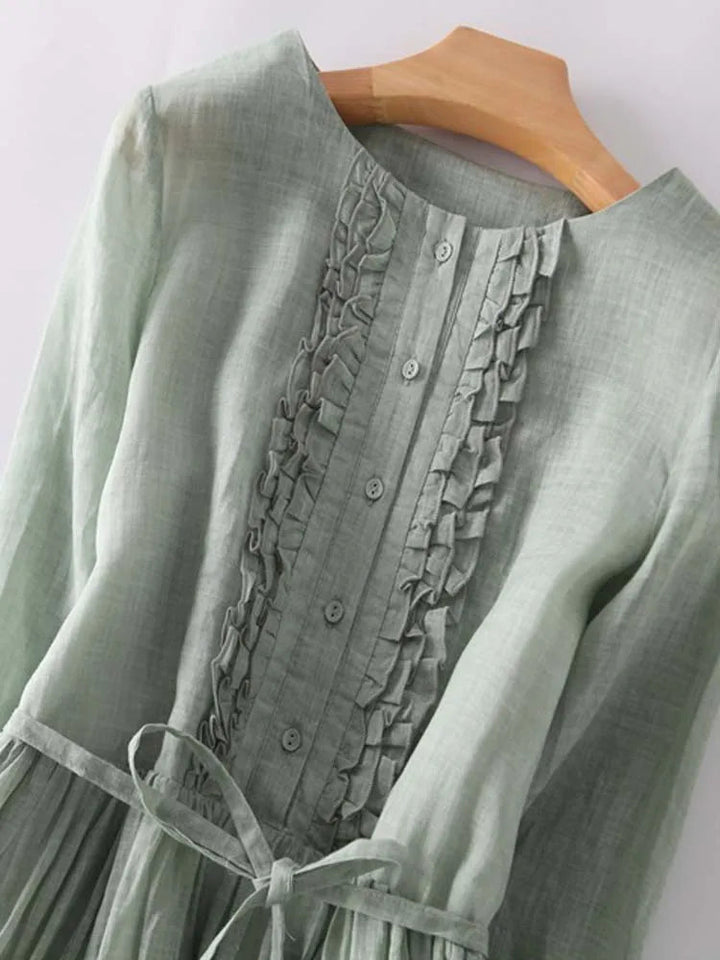 Solveig vintage inspired dress, alternate view