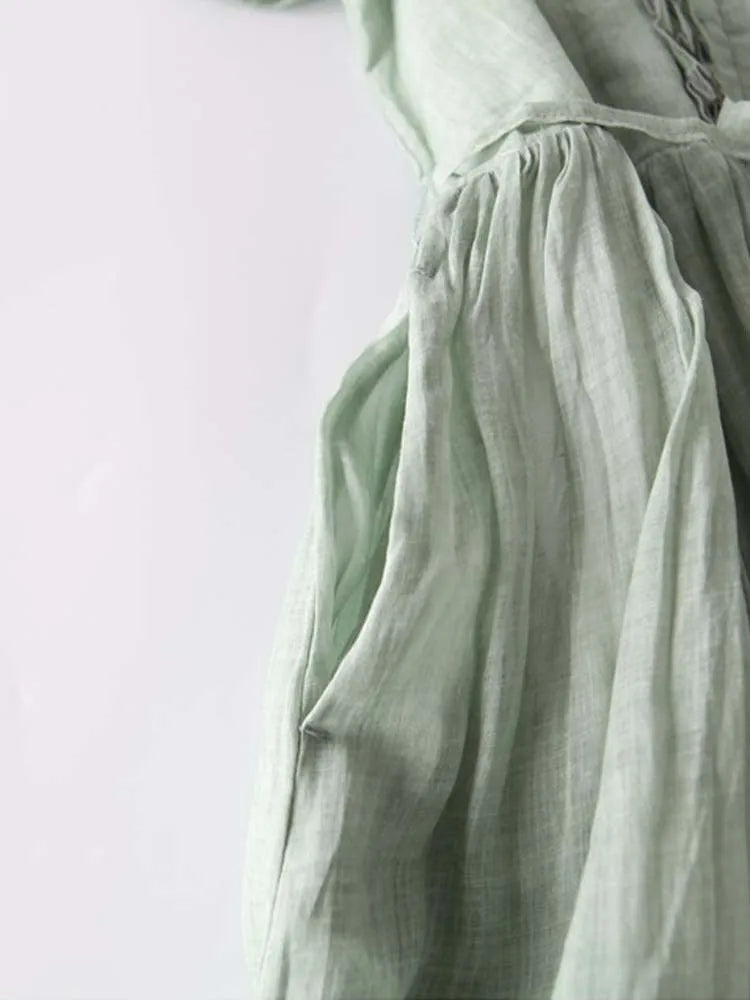 Solveig vintage inspired dress, alternate view