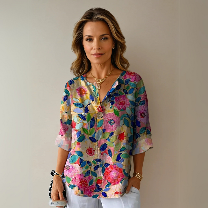 Genevra | Floral Print Blouse