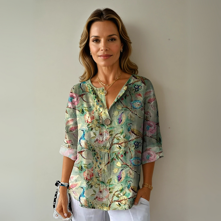 Genevra | Floral Print Blouse