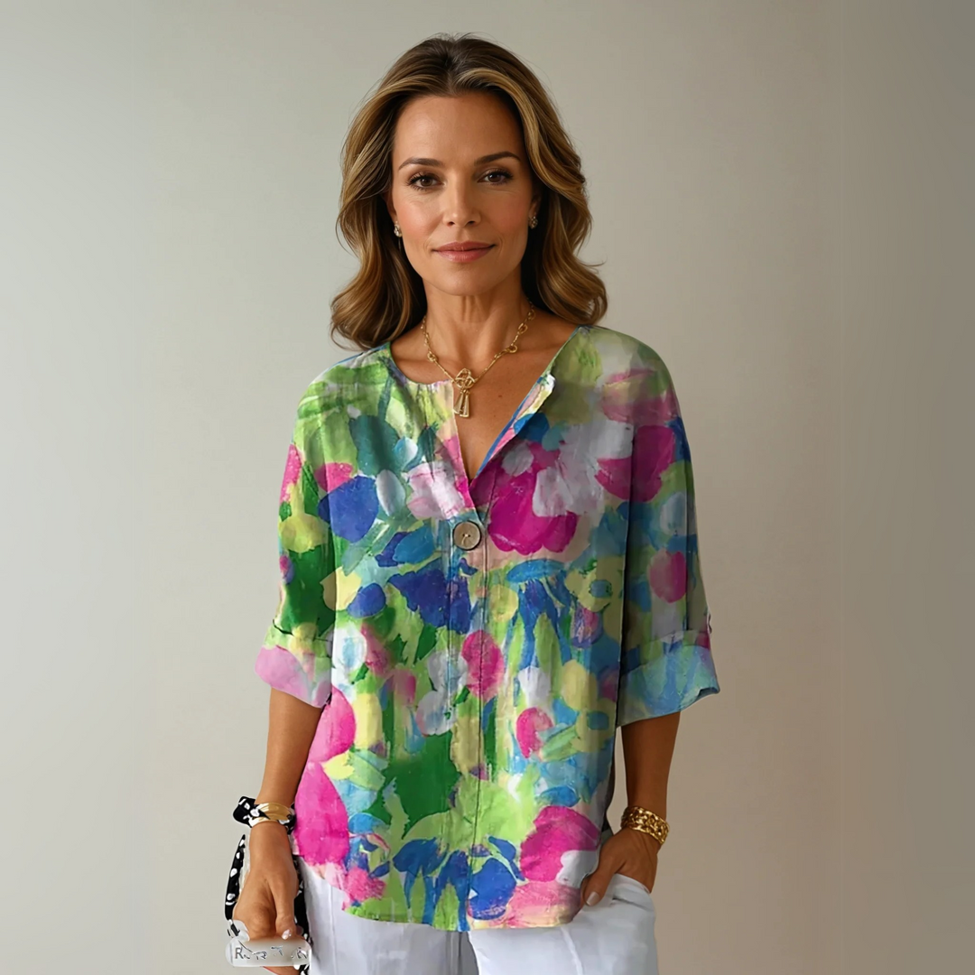 Genevra | Floral Print Blouse